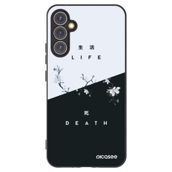 Picasee silikonový černý obal pro Samsung Galaxy A34 5G A346B - Živý - Mrtvý