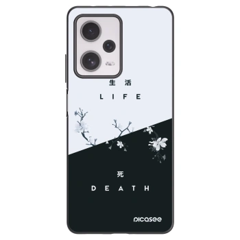Picasee silikonový černý obal pro Xiaomi Redmi Note 12 Pro+ 5G - Živý - Mrtvý