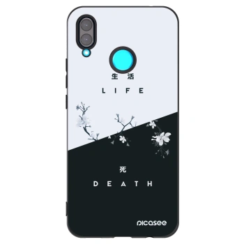 Picasee silikonový černý obal pro Huawei Nova 3 - Živý - Mrtvý