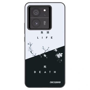Picasee silikonový černý obal pro Xiaomi 13T Pro - Živý - Mrtvý
