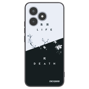 Picasee silikonový černý obal pro Realme C53 - Živý - Mrtvý