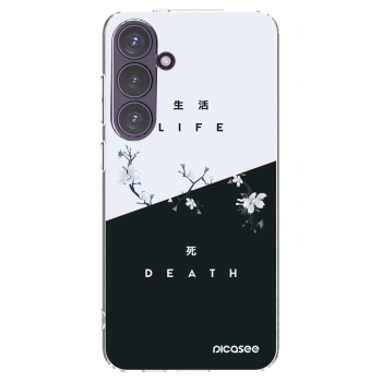Picasee silikonový průhledný obal pro Samsung Galaxy S24+ S926B 5G - Živý - Mrtvý