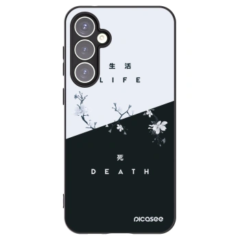 Picasee silikonový černý obal pro Samsung Galaxy S23 FE S711B - Živý - Mrtvý