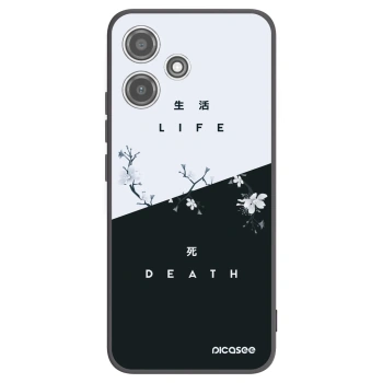 Picasee silikonový černý obal pro Xiaomi Redmi 12 5G - Živý - Mrtvý