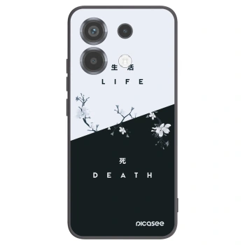 Picasee silikonový černý obal pro Xiaomi Poco X6 - Živý - Mrtvý