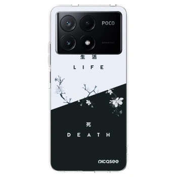 Picasee silikonový průhledný obal pro Xiaomi Poco X6 Pro - Živý - Mrtvý
