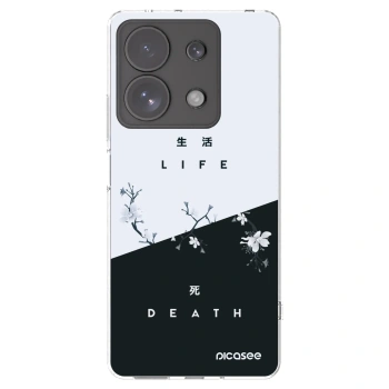 Picasee silikonový průhledný obal pro Xiaomi Redmi Note 13 Pro 4G - Živý - Mrtvý