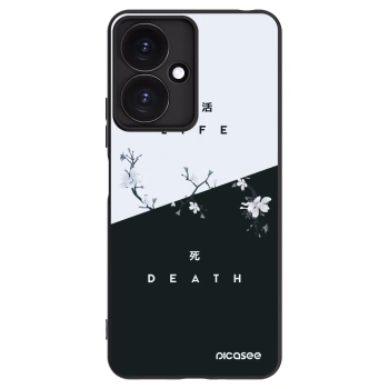 Picasee silikonový černý obal pro Xiaomi Redmi 13C 5G - Živý - Mrtvý