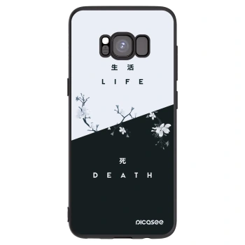 Picasee silikonový černý obal pro Samsung Galaxy S8 G950F - Živý - Mrtvý