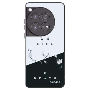 Picasee silikonový černý obal pro OnePlus 12 5G - Živý - Mrtvý