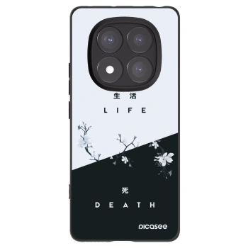 Picasee silikonový černý obal pro Xiaomi Redmi Note 14 Pro+ 5G - Živý - Mrtvý