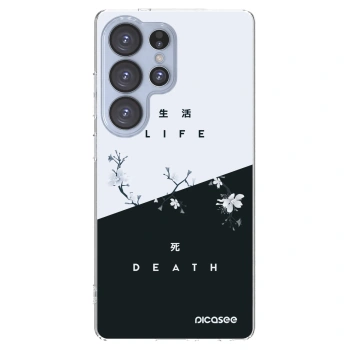 Picasee silikonový průhledný obal pro Samsung Galaxy S25 Ultra 5G - Živý - Mrtvý