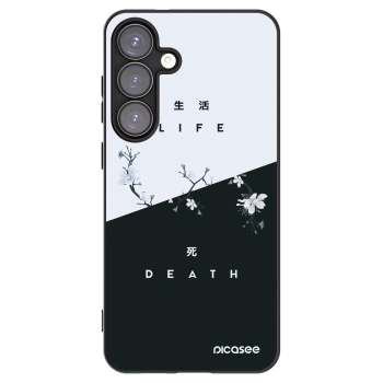 Picasee silikonový černý obal pro Samsung Galaxy S25+ 5G - Živý - Mrtvý