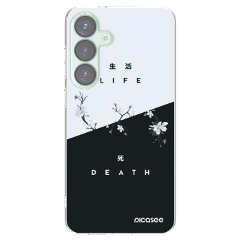Picasee silikonový průhledný obal pro Samsung Galaxy S25+ 5G - Živý - Mrtvý