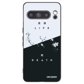 Picasee silikonový černý obal pro Google Pixel 8 Pro - Živý - Mrtvý