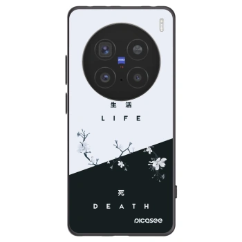 Picasee silikonový černý obal pro Vivo X200 Pro - Živý - Mrtvý