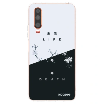 Picasee silikonový průhledný obal pro Huawei P30 - Živý - Mrtvý