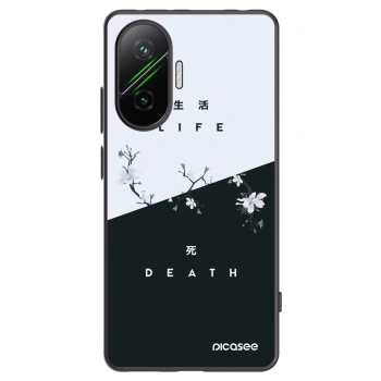 Picasee silikonový černý obal pro Xiaomi Poco F7 Pro 5G - Živý - Mrtvý