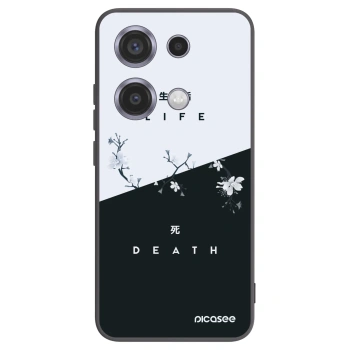 Picasee silikonový černý obal pro Xiaomi Redmi Note 14S - Živý - Mrtvý