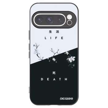 Picasee silikonový černý obal pro Google Pixel 9 Pro XL - Živý - Mrtvý