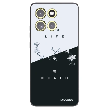 Picasee silikonový černý obal pro Motorola Moto G86 5G - Živý - Mrtvý