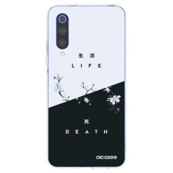 Picasee silikonový průhledný obal pro Xiaomi Mi 9 SE - Živý - Mrtvý
