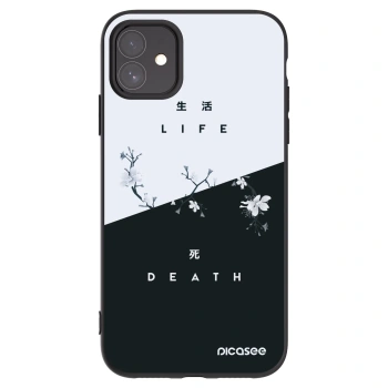 Picasee silikonový černý obal pro Apple iPhone 11 - Živý - Mrtvý
