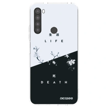 Picasee silikonový průhledný obal pro Xiaomi Redmi Note 8 - Živý - Mrtvý