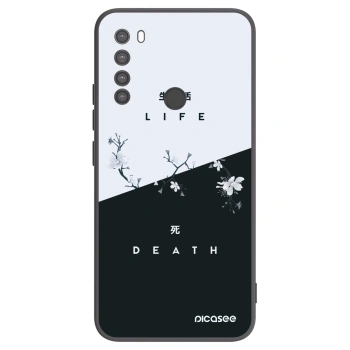 Picasee silikonový černý obal pro Xiaomi Redmi Note 8 - Živý - Mrtvý