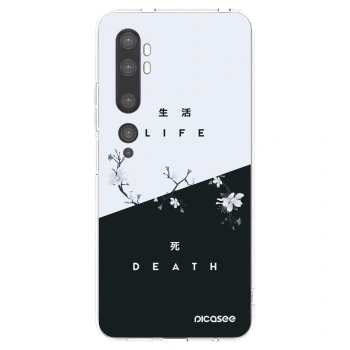Picasee silikonový průhledný obal pro Xiaomi Mi Note 10 (Pro) - Živý - Mrtvý