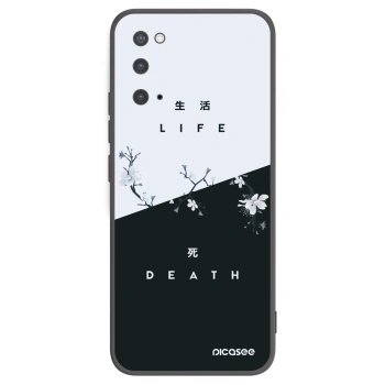 Picasee silikonový černý obal pro Samsung Galaxy S20 G980F - Živý - Mrtvý