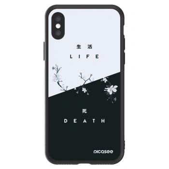Picasee ULTIMATE CASE pro Apple iPhone X/XS - Živý - Mrtvý
