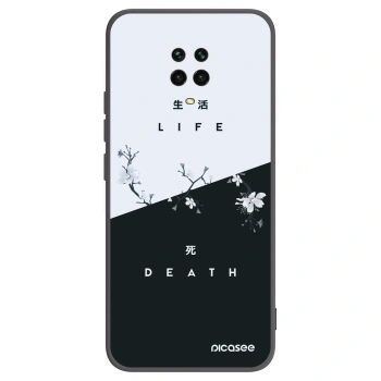 Picasee silikonový černý obal pro Xiaomi Redmi Note 9 Pro - Živý - Mrtvý