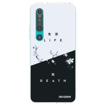 Picasee silikonový průhledný obal pro Xiaomi Mi 10 - Živý - Mrtvý