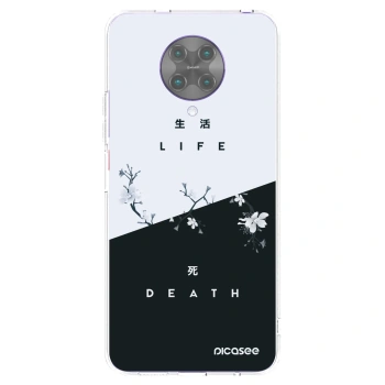 Picasee silikonový průhledný obal pro Xiaomi Poco F2 Pro - Živý - Mrtvý