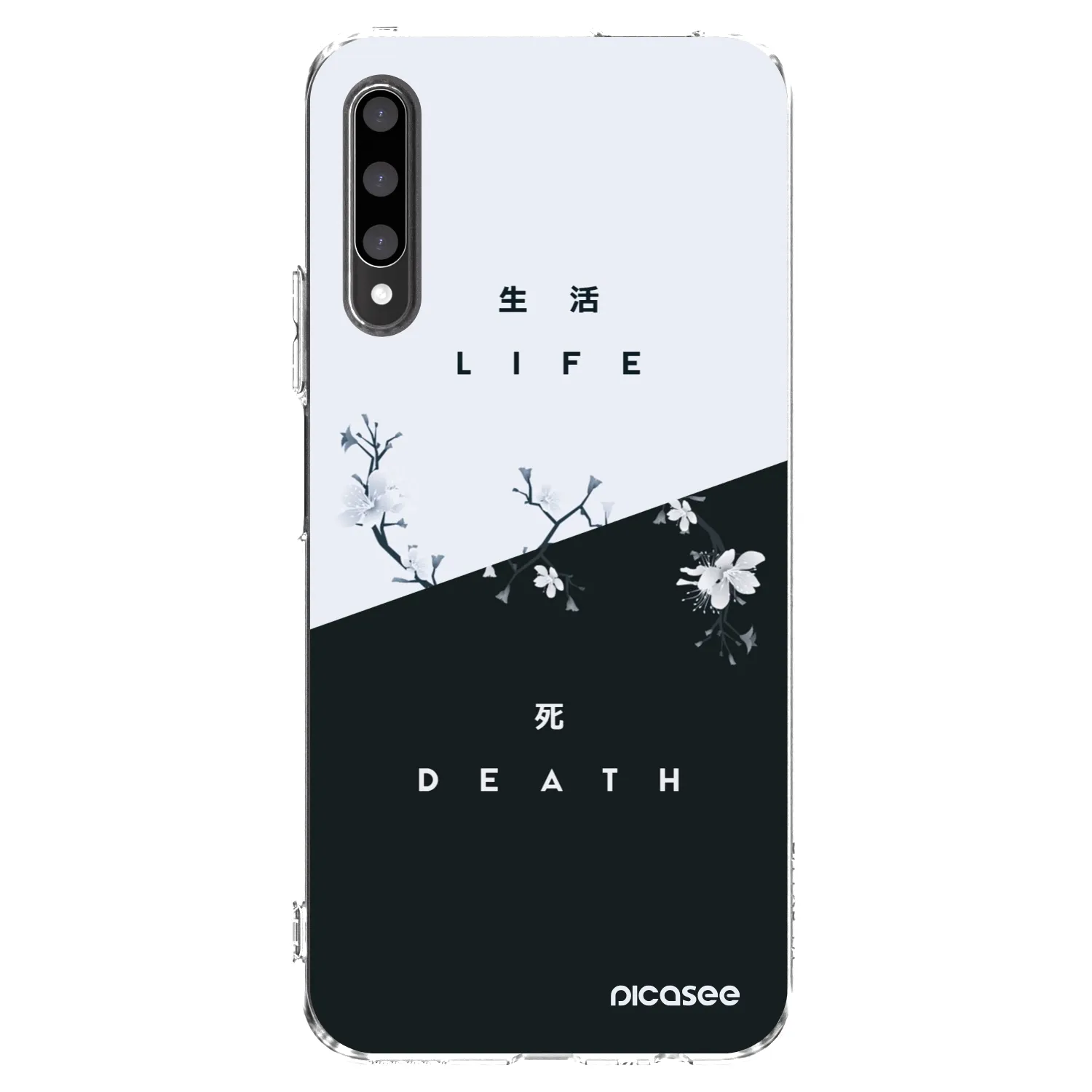 Picasee silikonový průhledný obal pro Honor 9X Pro - Živý - Mrtvý