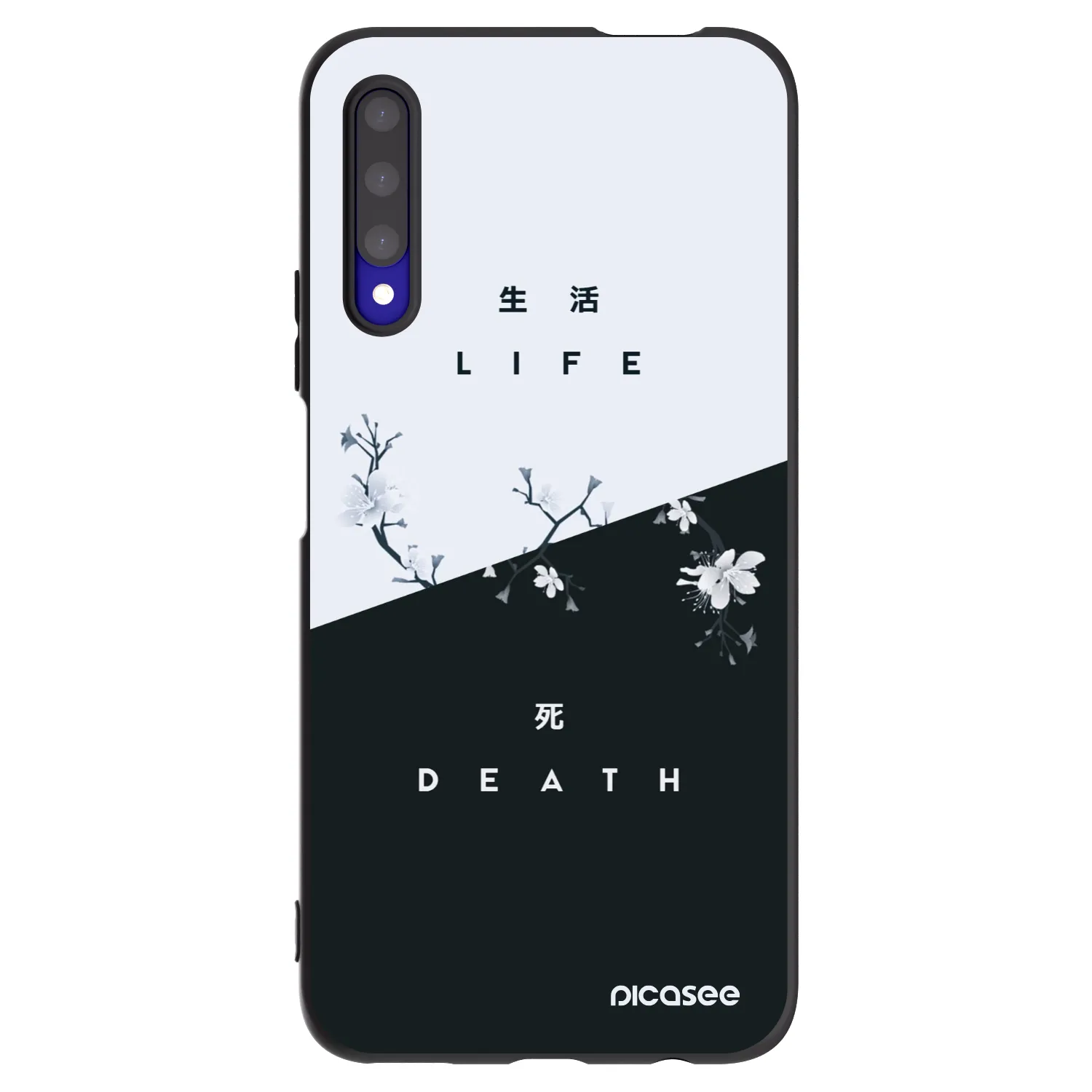 Picasee silikonový černý obal pro Honor 9X Pro - Živý - Mrtvý