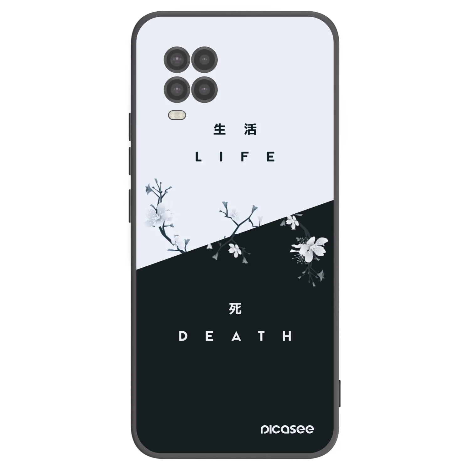 Picasee silikonový černý obal pro Xiaomi Mi 10 Lite - Živý - Mrtvý