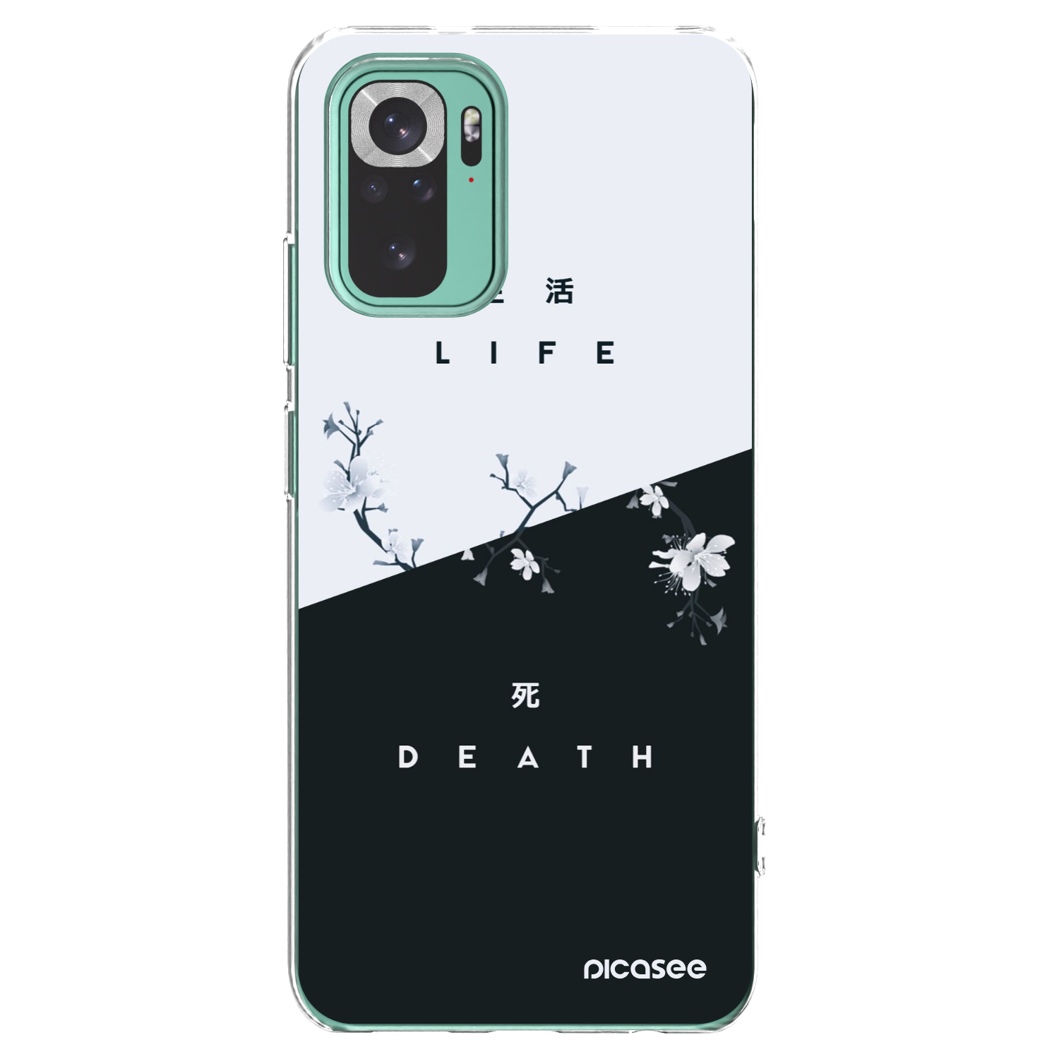 Picasee silikonový průhledný obal pro Xiaomi Redmi Note 10 Pro - Živý - Mrtvý