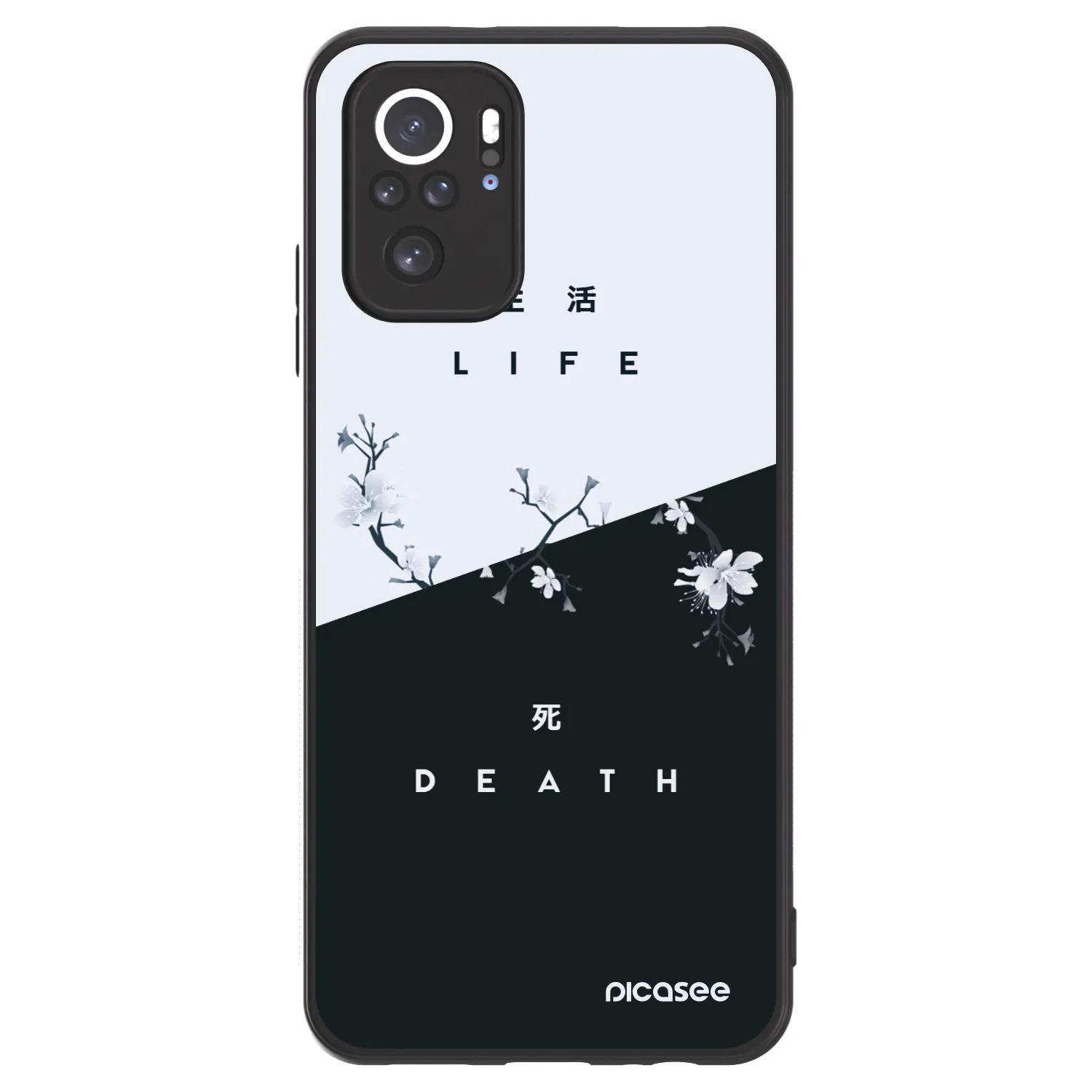 Picasee ULTIMATE CASE pro Xiaomi Redmi Note 10 - Živý - Mrtvý