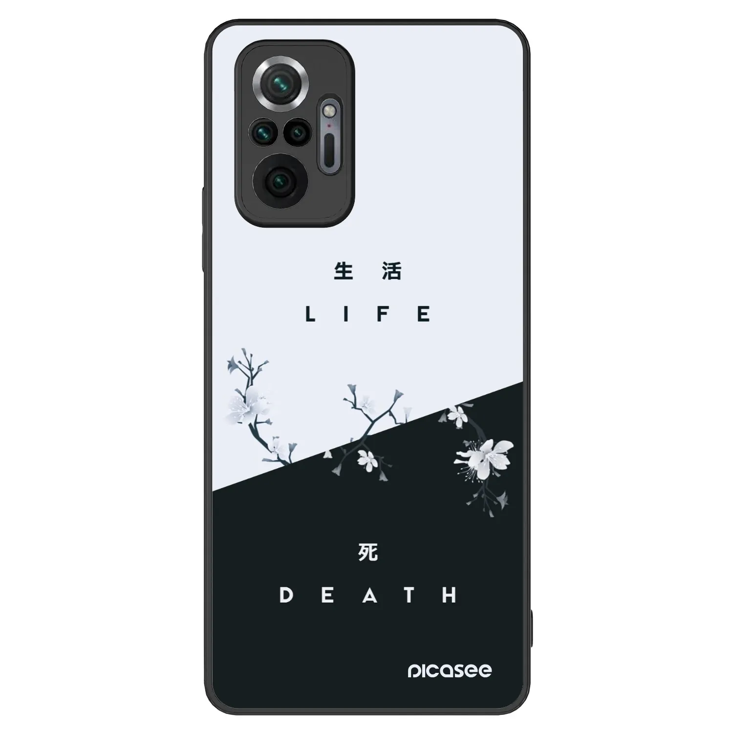 Picasee ULTIMATE CASE pro Xiaomi Redmi Note 10 Pro - Živý - Mrtvý