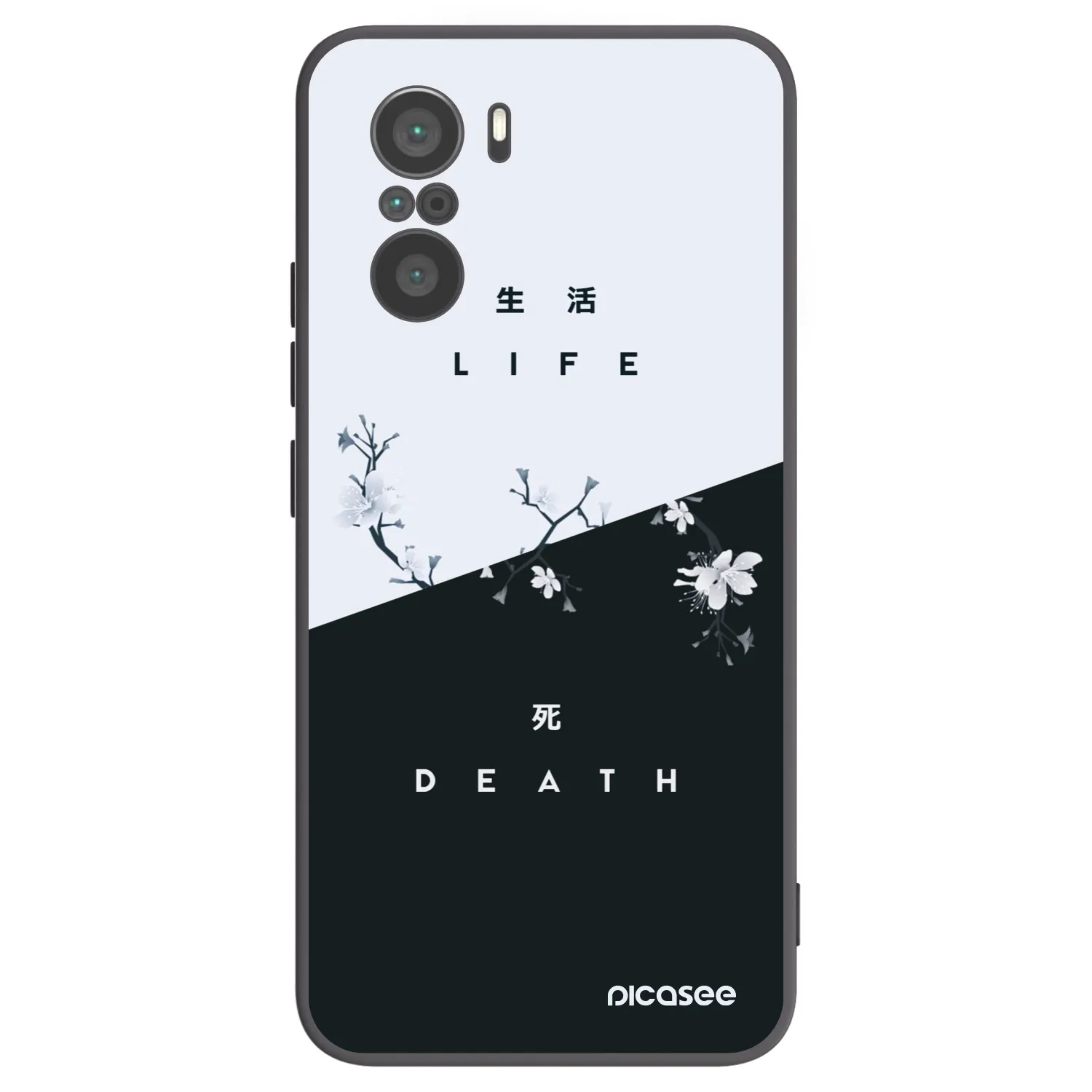 Picasee silikonový černý obal pro Xiaomi Poco F3 - Živý - Mrtvý