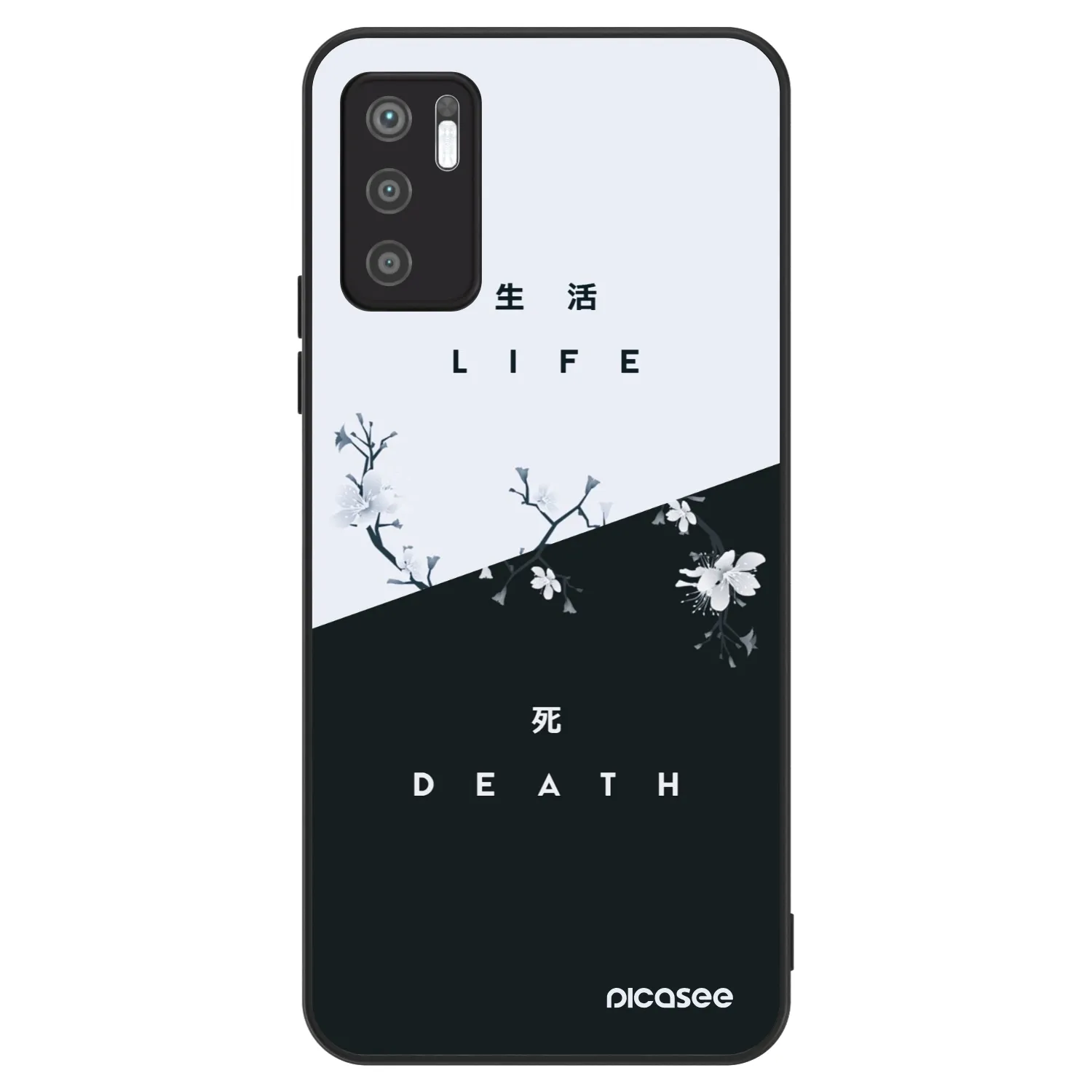 Picasee ULTIMATE CASE pro Xiaomi Redmi Note 10 5G - Živý - Mrtvý