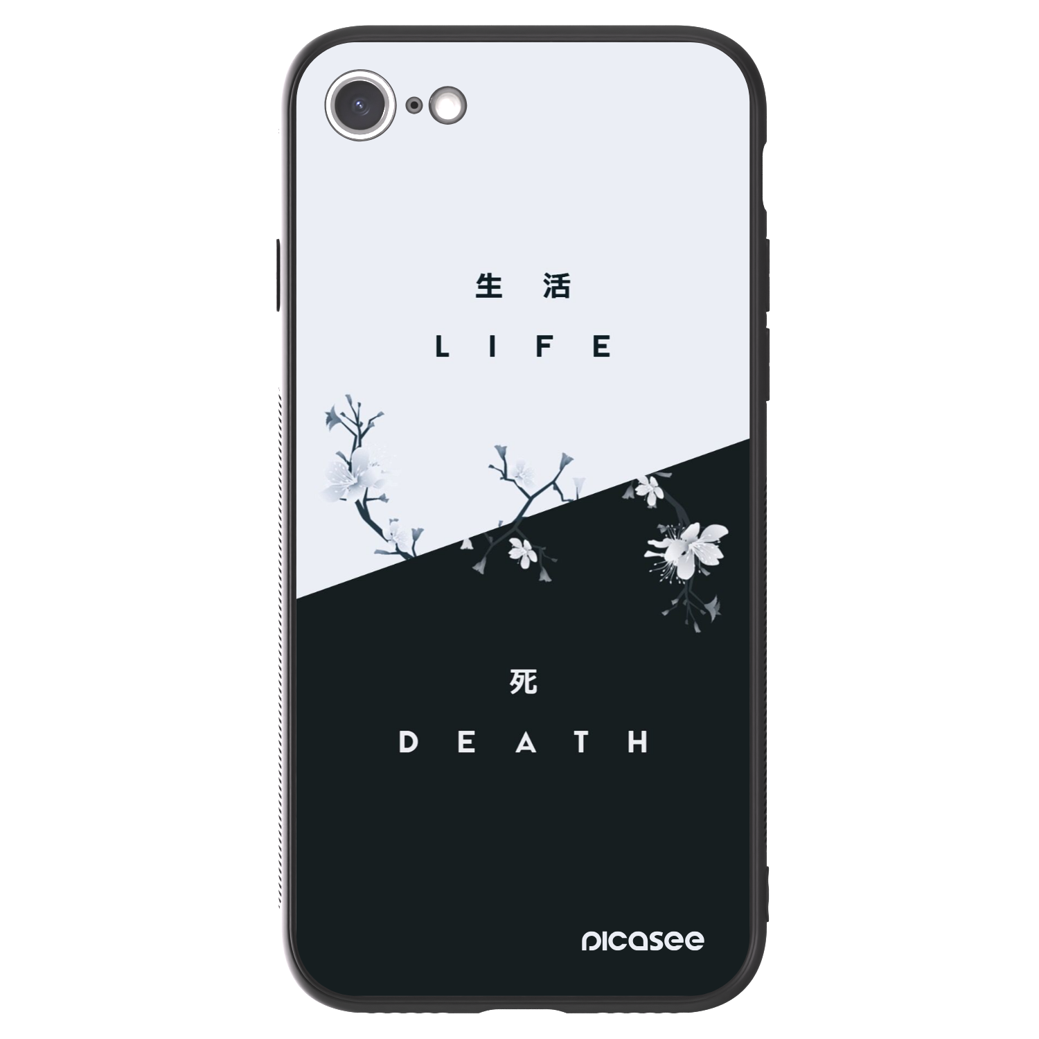 Picasee ULTIMATE CASE pro Apple iPhone 8 - Živý - Mrtvý