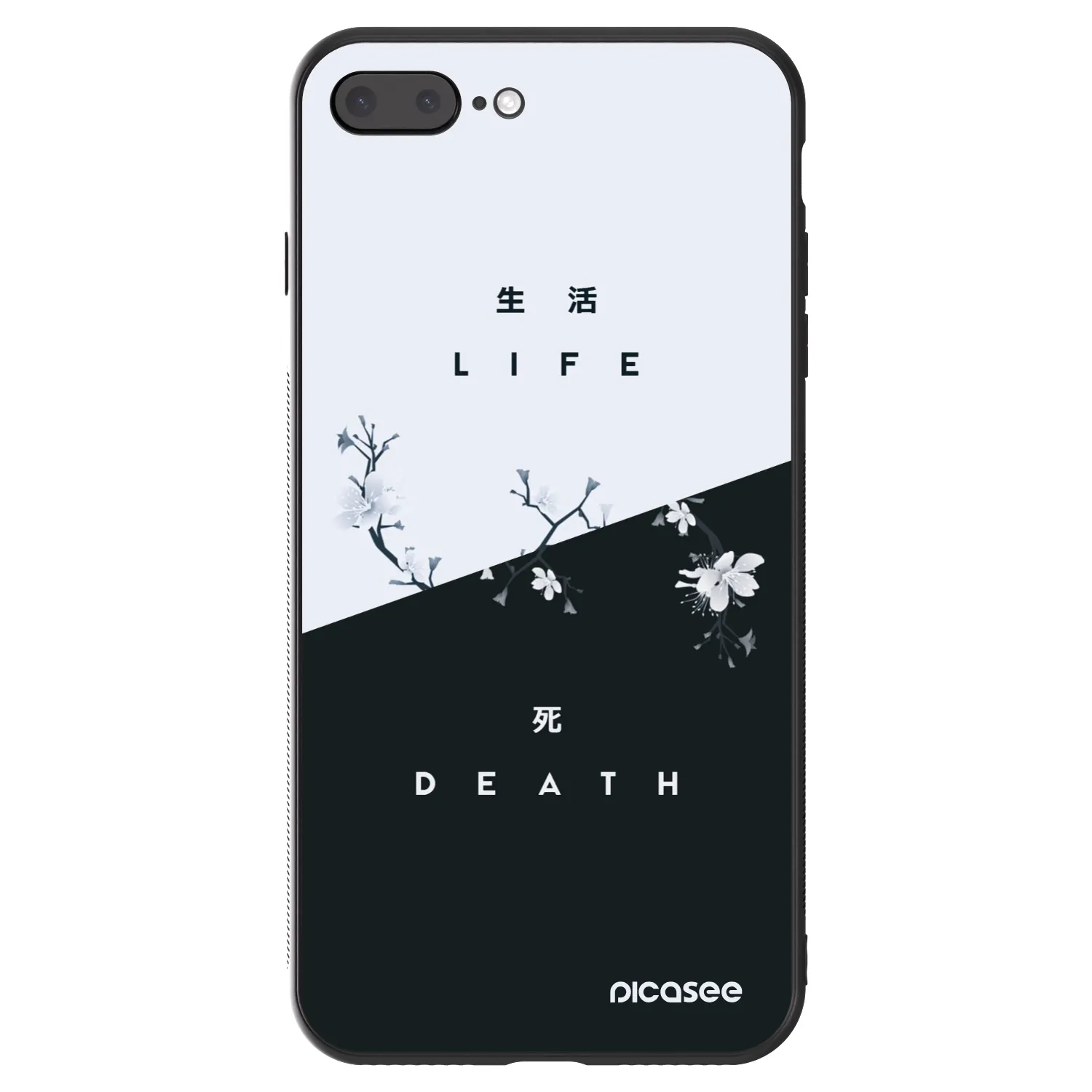 Picasee ULTIMATE CASE pro Apple iPhone 8 Plus - Živý - Mrtvý