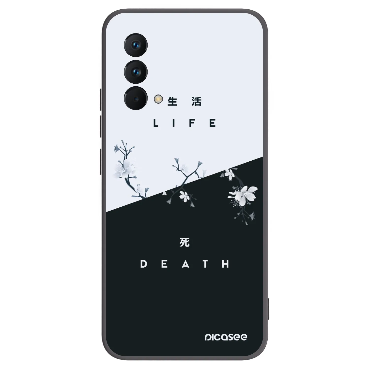 Picasee silikonový černý obal pro Realme GT Master Edition 5G - Živý - Mrtvý
