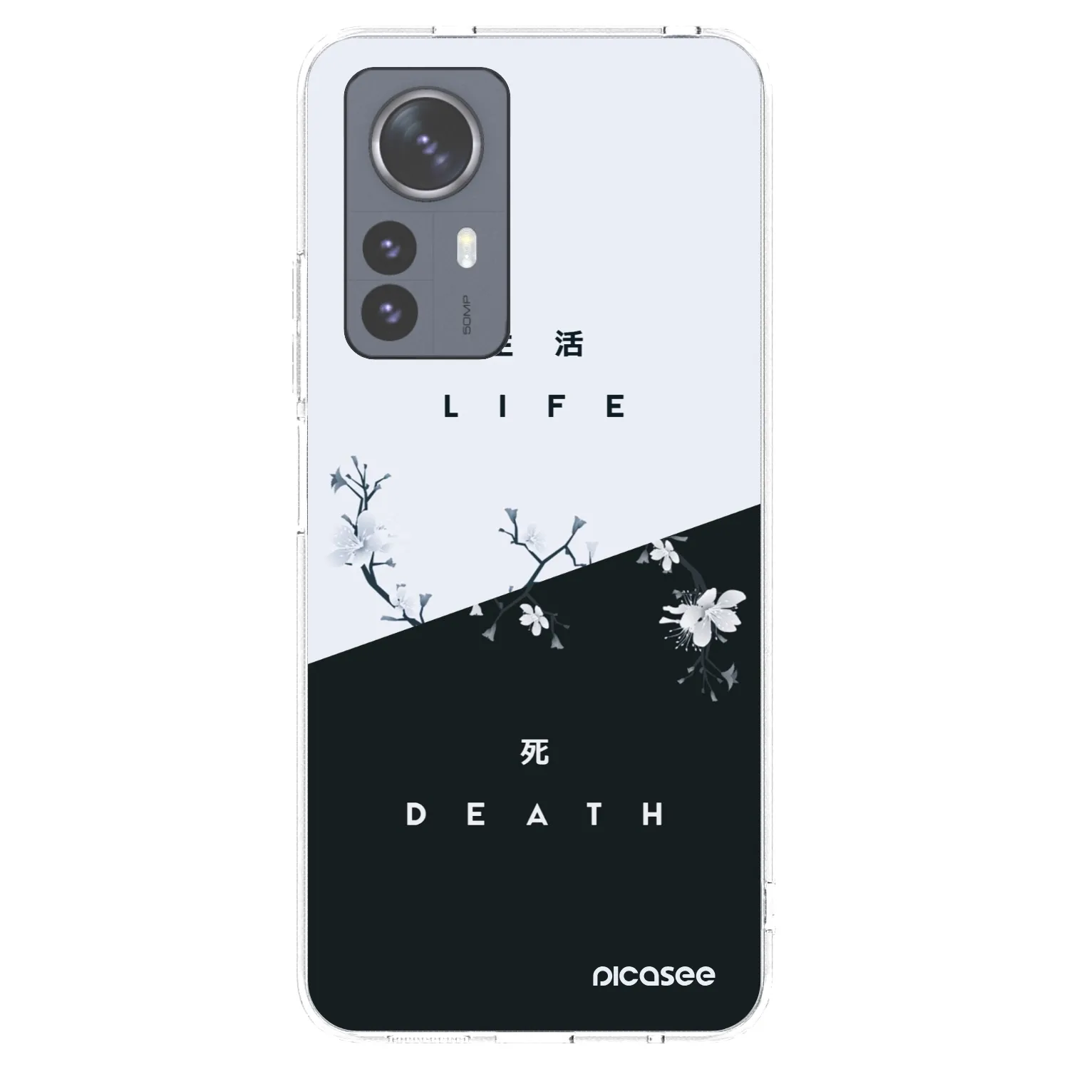Picasee silikonový průhledný obal pro Xiaomi 12 Pro - Živý - Mrtvý