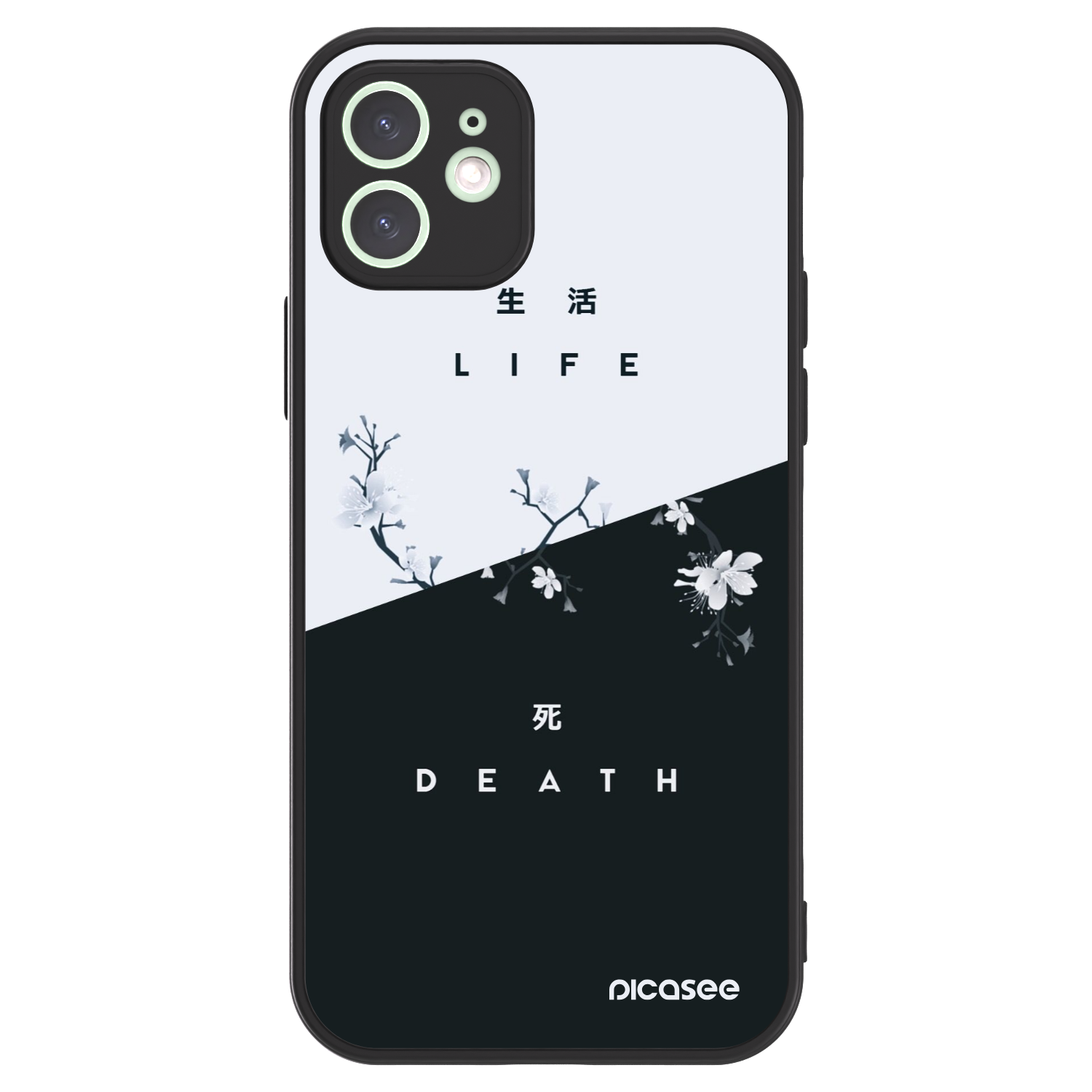 Picasee ULTIMATE CASE MagSafe pro Apple iPhone 12 - Živý - Mrtvý