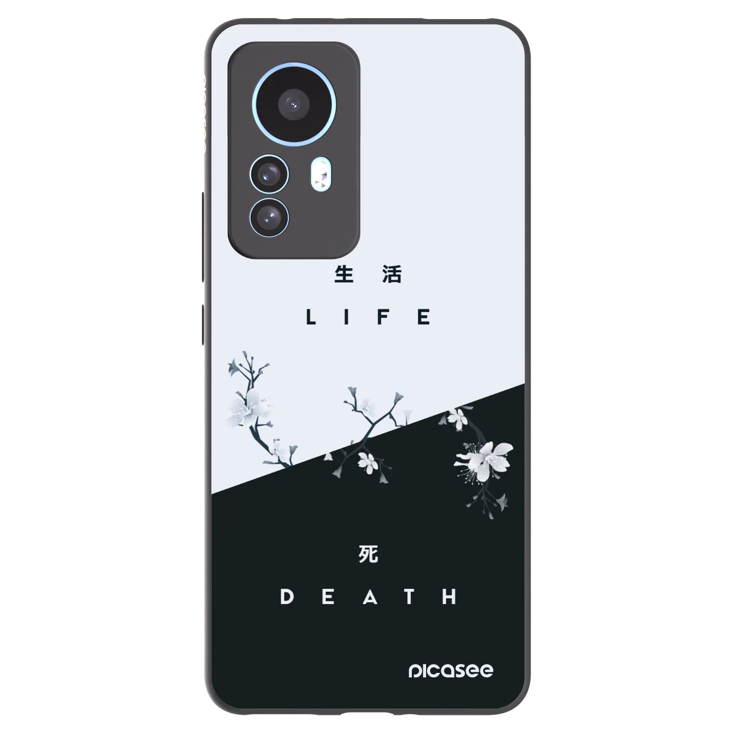 Picasee silikonový černý obal pro Xiaomi 12T - Živý - Mrtvý
