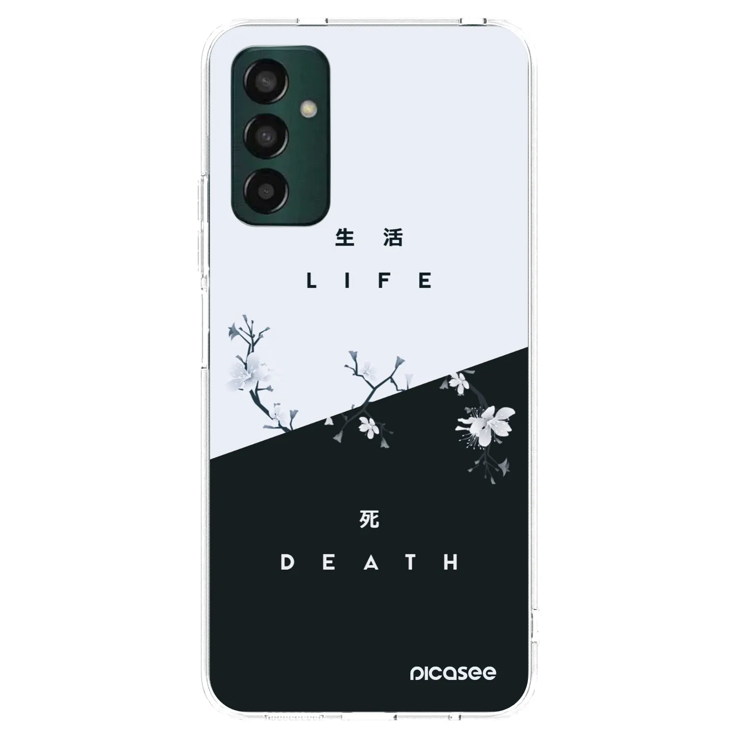 Picasee silikonový průhledný obal pro Samsung Galaxy M23 5G - Živý - Mrtvý